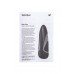 CicimshopSatisfyer Men One Masturbator gerçekçi Olmayan Tatmin Edici Erkekler, silikon, siyah, 25,5 cm