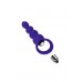 CicimshopToDo by Toyfa Twisty Anal Plug, silikon, mor, 14 cm, Ø 3,2 cm