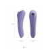 CicimshopSatisfyer Dual Pleasure Vakum Dalgası Klitoral Vibratör, silikon, mor, 17.9 cm