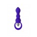 CicimshopToDo by Toyfa Curvy Anal Plug, silikon, mor, 14 cm, Ø 3,2 cm