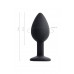 CicimshopPOPO by TOYFA  Anal Plug, silikon, siyah, 7,2 cm, Ø 2,8 cm, 25 g