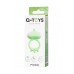 Cicimshop Fowd  Titreşimli Penis Halkası, silikon, yeşil, Ø 2,6 cm