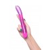 Cicimshop Çift Taraflı Jel Dildo Frica, TPE, mor, 23 cm