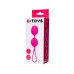 Cicimshop Flov vajinal Topları, silikon, pembe, 15 cm