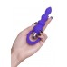 CicimshopToDo by Toyfa Twisty Anal Plug, silikon, mor, 14 cm, Ø 3,2 cm