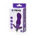 Cicimshop Kamet Anal Vibro Plug, Beden L, silikon, mor, 14 cm