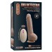Cicimshop Big Detective Şarjlı Uzaktan Kumandalı Titreşimli Gerçekçi Dildo 19 cm