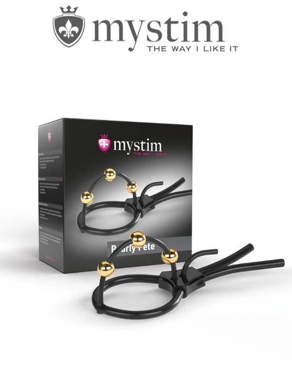 Cicimshop  Mystim Pearly Pete Elektrik Penis Halkası&hellip;