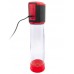 Cicimshop  Şarjlı LCD Göstergeli Otomatik Penis Pompası - Kırmızı