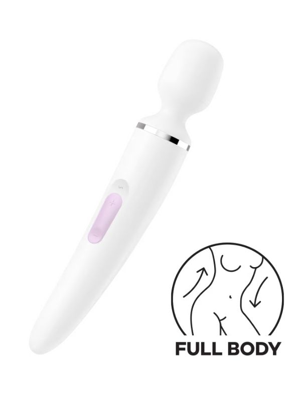 Cicimshop  Satisfyer Wand-er Woman Beyaz Vibratör 34cm&hellip;