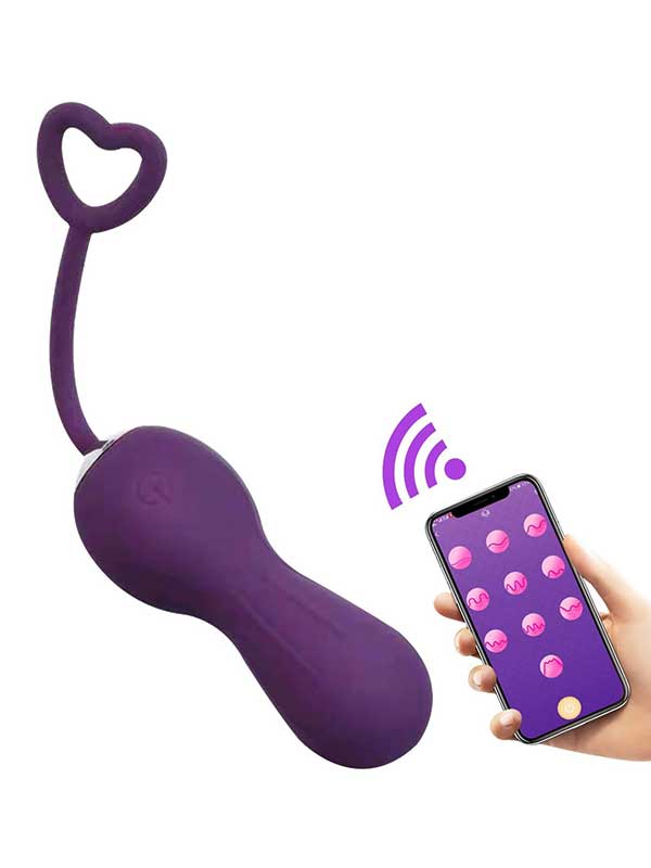 Cicimshop  Telefon Kontrollü Mini Vibratör Mor&hellip;