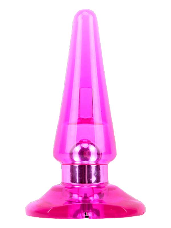 Cicimshop Hi Basic Titreşimli Anal Tıkaç - Pembe