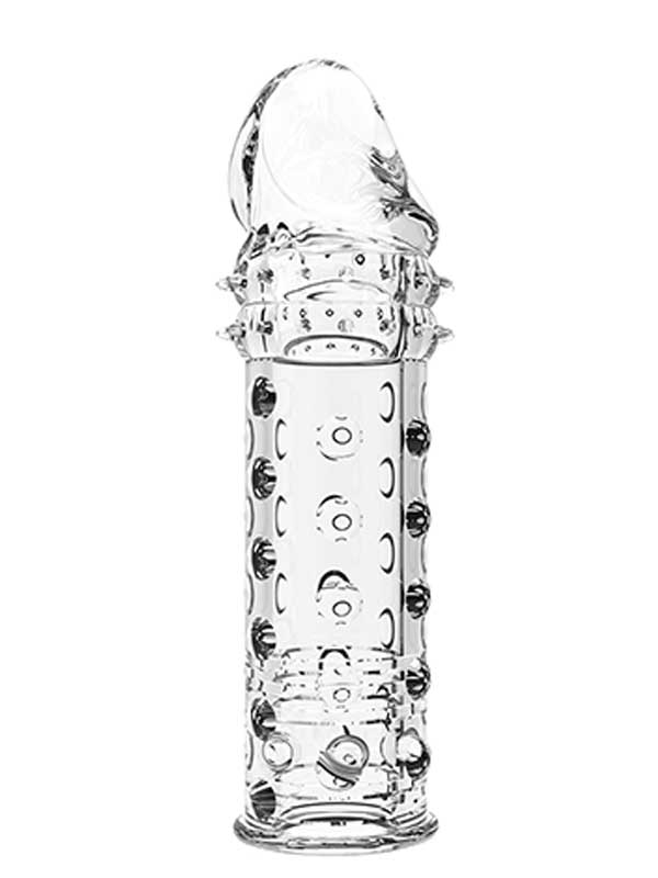 Cicimshop Penextender Tırtıklı Saydam Penis Kılıfı 16.3 cm&hellip;