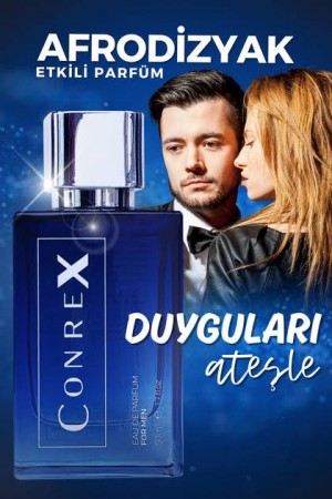 Conrex Erkeklere Özel Afrodizyaklı Parfüm 50 ml… Conrex Erkeklere Özel Afrodizyaklı Parfüm 50 ml…