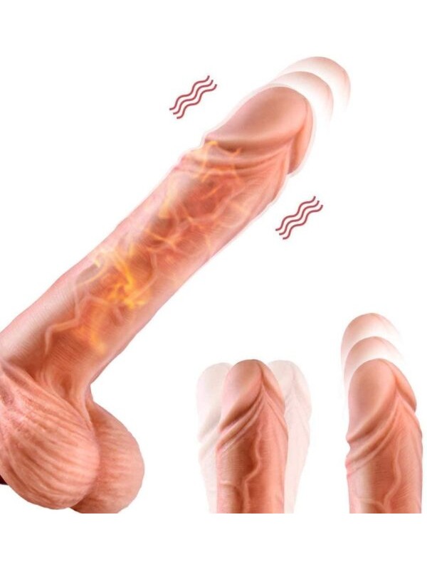 Uzaktan Kumandalı Hareketli Dildo Vibratör… Uzaktan Kumandalı Hareketli Dildo Vibratör…